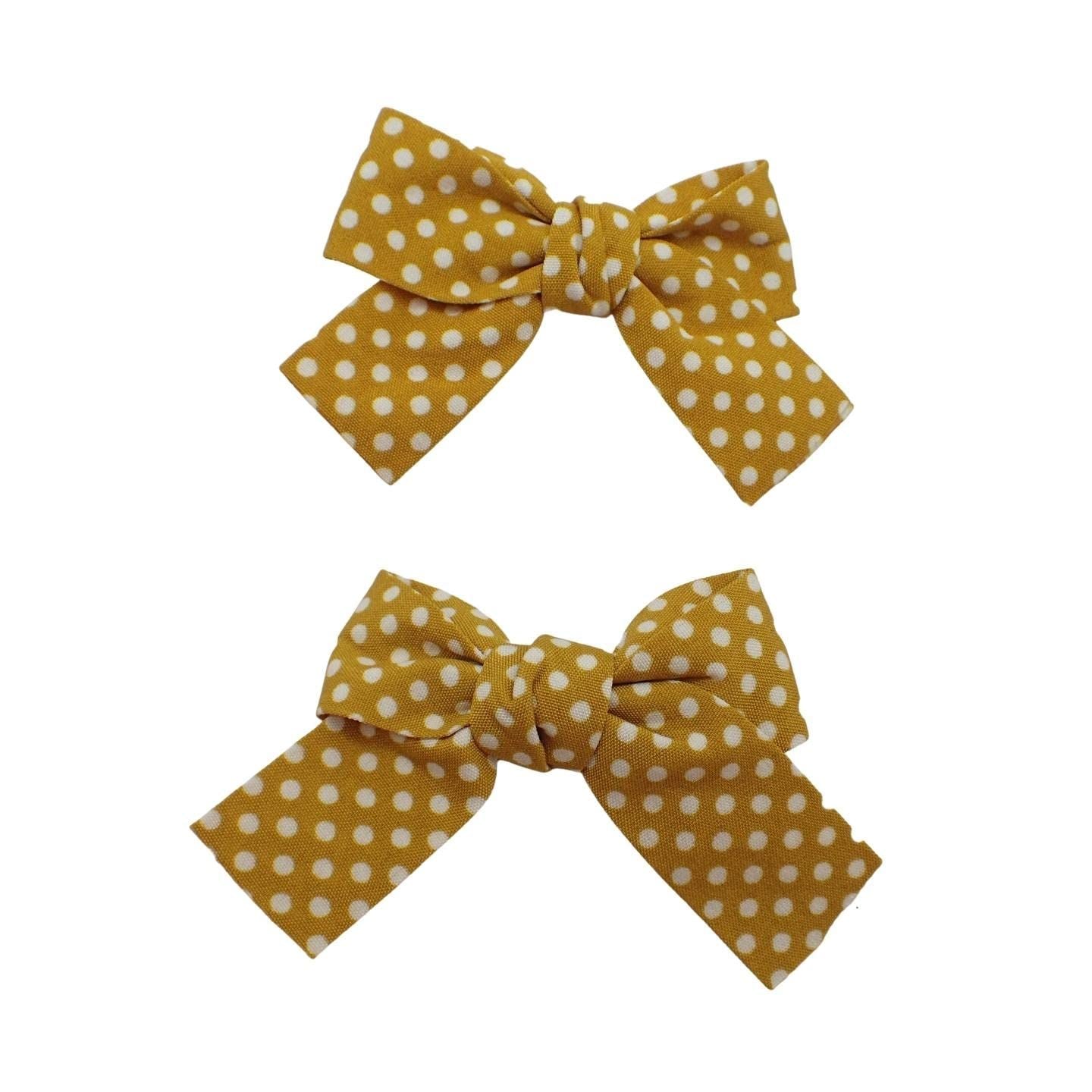 2pc Hair Bows Set Stylish Fashion Cute Bow Hair Clips Alligator Beak Bow Hair Slides Party Festival Hair Accessories Girls Children's Women's Wedding